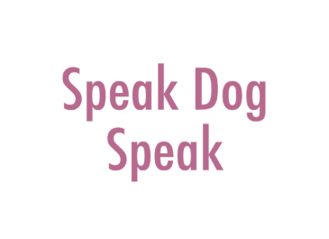 Speak Dog Speak